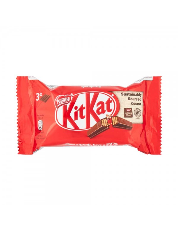 Kit Kat - Trio 3x 41,5gr Original, 2112 τεμάχια (παλέτα)