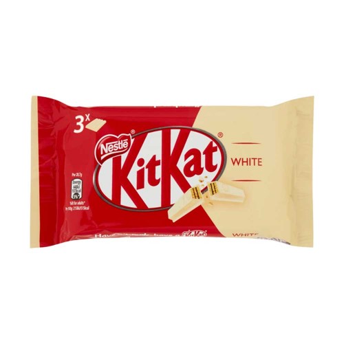 Kit Kat - Trio 3x 41,5gr Λευκό, 2520 τεμάχια (παλέτα)