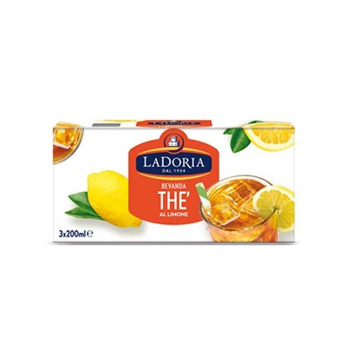 La Doria - Thè 3x200ml Λεμόνι, 1152 τεμάχια (παλέτα)