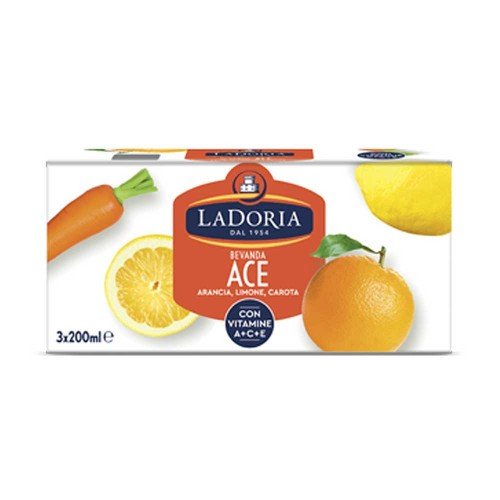 La Doria - Χυμός 3x200ml Ace, 1152 τεμάχια (παλέτα)