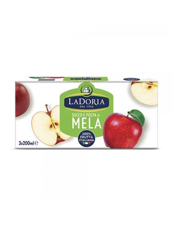 La Doria - Χυμός 3x200ml Μήλο, 1152 τεμάχια (παλέτα)