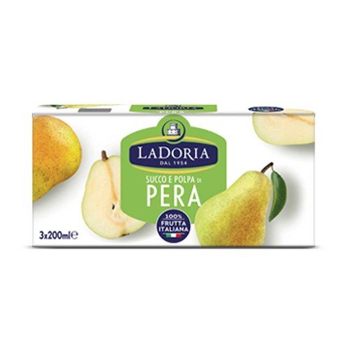 La Doria - Χυμός 3x200ml Αχλάδι, 1152 τεμάχια (παλέτα)