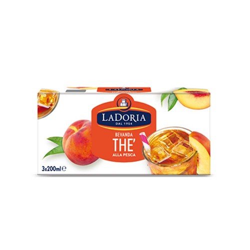 La Doria - Thè 3x200ml Ροδάκινο, 1152 τεμάχια (παλέτα)