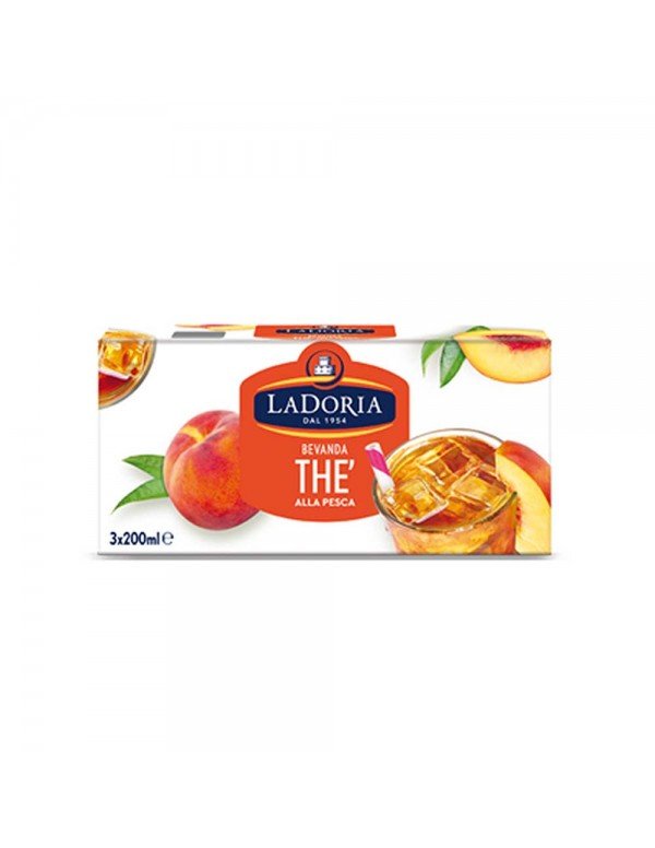 La Doria - Thè 3x200ml Ροδάκινο, 1152 τεμάχια (παλέτα)