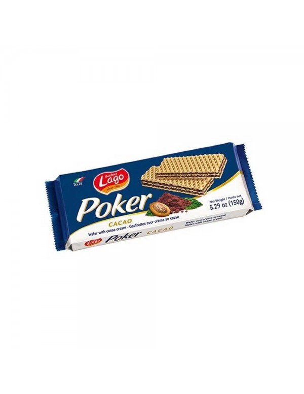 Lago - Poker 150γρ Κακάο, 2912 τεμάχια (παλέτα)
