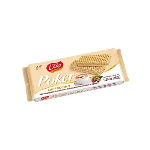 Lago - Poker Cappuccino 150γρ, 2880 τεμάχια (παλέτα)