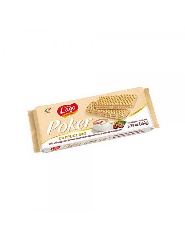 Lago - Poker Cappuccino 150γρ, 2880 τεμάχια (παλέτα)