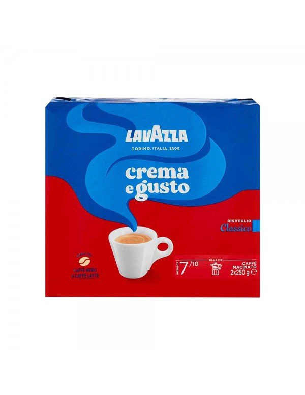 Lavazza - 2x250gr Crema e Gusto Classico, 600 τμχ (παλέτα)