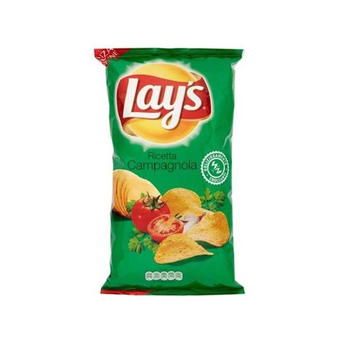 Lay's - Πατάτες τηγανητές 133γρ. Χωριάτικη Συνταγή, 864 τεμάχια (παλέτα)