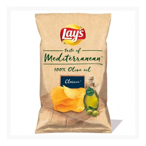 Lay's - Πατάτες 42γρ Κλασικές Μεσογειακές, 2240 τεμάχια (παλέτα)