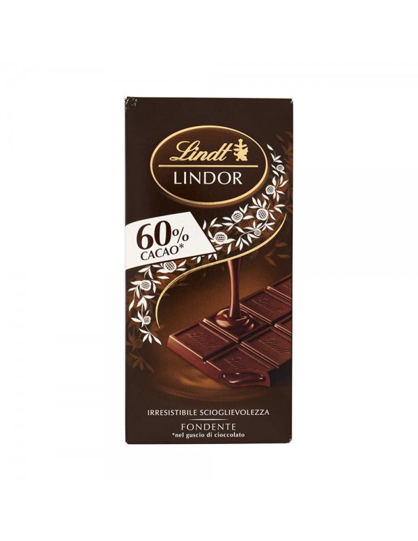 Lindt - Lindor Bar 100gr Extra Dark 60%, 4752τμχ (παλέτα)