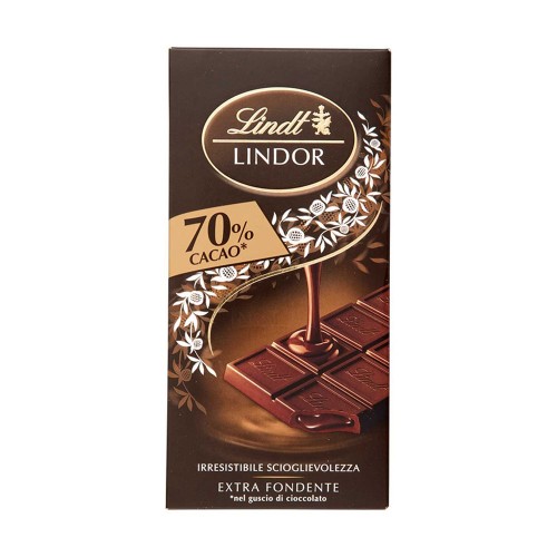 Lindt - Lindor Bar 100gr Extra Dark 70%, 4752τμχ (παλέτα)
