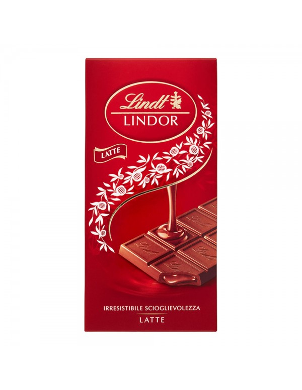 Lindt - Lindor Bar 100gr Γάλα, 3528τμχ (παλέτα)