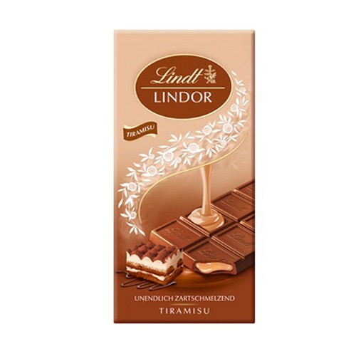 Lindt - Lindor Bar 100gr Tiramisù, 3528τμχ (παλέτα)