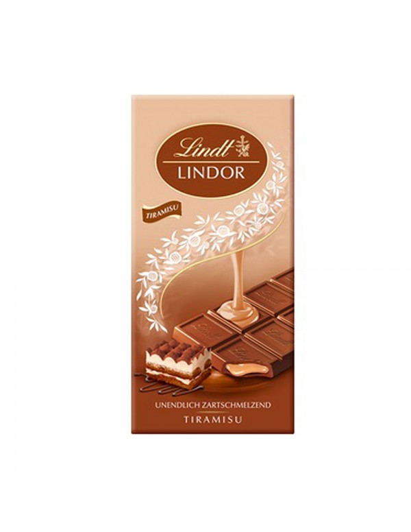 Lindt - Lindor Bar 100gr Tiramisù, 3528τμχ (παλέτα)