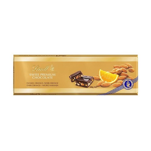 Lindt - Tablet Gold 300gr Σκούρο & Πορτοκαλί, 1530τμχ (παλέτα)