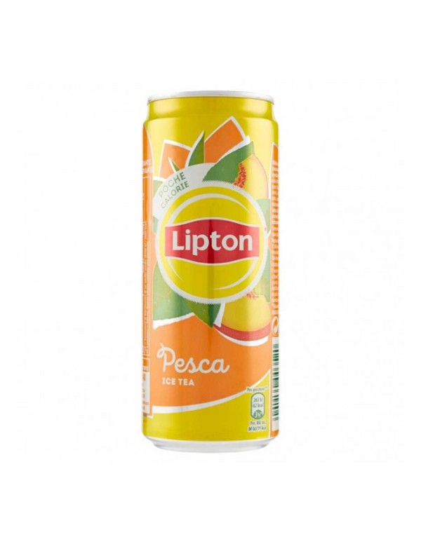 Lipton - Παγωμένο Τσάι σε Κουτί Sleek 330ml Ροδάκινο, 504 τεμάχια (παλέτα)
