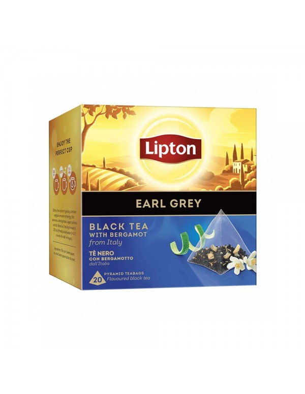 Lipton - Tea Black 20 κάψουλες Earl Grey, 504 τεμάχια (παλέτα)