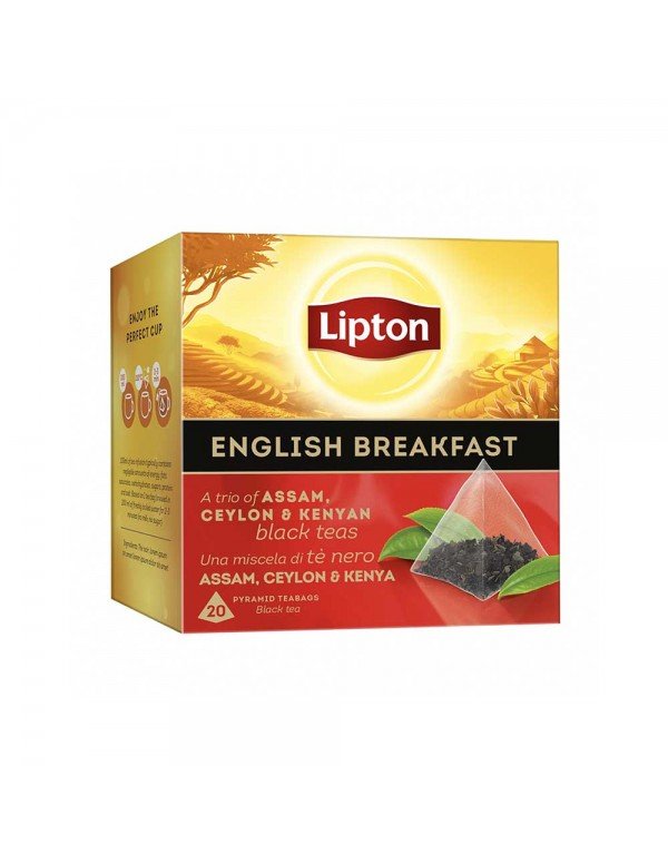 Lipton - Τσάι Μαύρο 20 Κάψουλες English Breakfast, 504 τεμάχια (παλέτα)