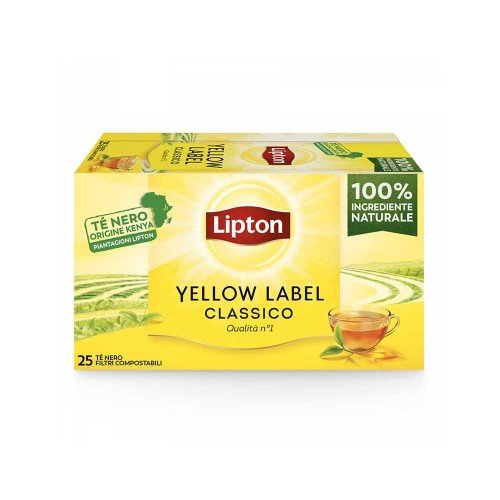 Lipton - Τσάι Yellow Label 25 Κάψουλες Classic, 960 τεμάχια (παλέτα)