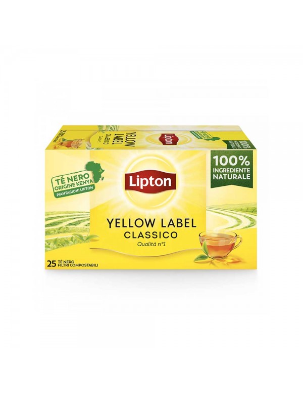 Lipton - Τσάι Yellow Label 25 Κάψουλες Classic, 960 τεμάχια (παλέτα)