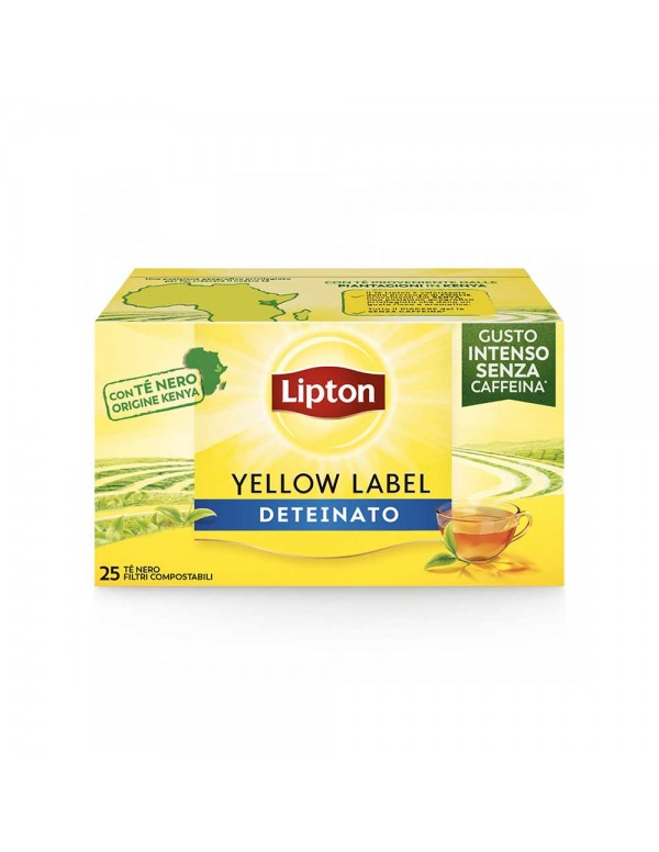 Lipton - Τσάι Yellow Label 25 Κάψουλες με Κίτρινη Ετικέτα, 936 τεμάχια (παλέτα)