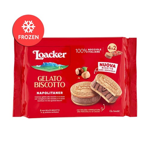 Loacker - Μπισκότο 264gr 4x2 Napolitaner, 756τμχ (παλέτα)