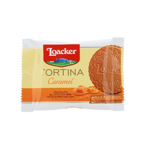Loacker - Gran Pasticceria Tortina 21gr Καραμέλα, 10080τμχ (παλέτα)