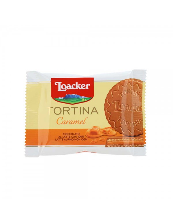 Loacker - Gran Pasticceria Tortina 21gr Καραμέλα, 10080τμχ (παλέτα)