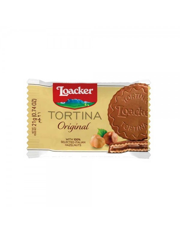 Loacker - Gran Pasticceria Tortina 21gr Original, 10080τμχ (παλέτα)