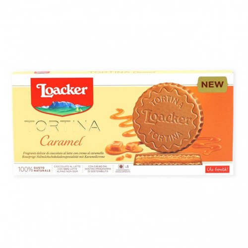 Loacker - Gran Pasticceria Tortina 21gr x3 Caramel, 2592τμχ (παλέτα)