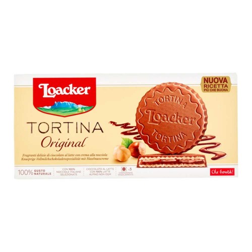 Loacker - Gran Pasticceria Tortina 21gr x3 Original, 2592τμχ (παλέτα)