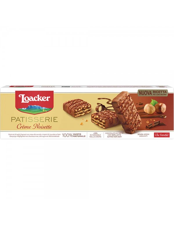 Loacker - Gran Patisserie 100gr Crème Noisette, 1512 τμχ (παλέτα)