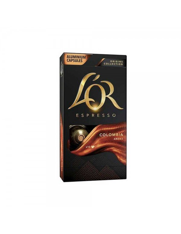 L'OR - Κάψουλες 10 τεμάχια x 52gr Espresso Colombia, 1760 τεμάχια (παλέτα)
