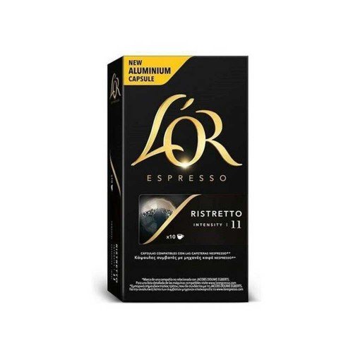 L'OR - Κάψουλες 10 τεμάχια x 52gr Espresso Ristretto, 1760 τεμάχια (παλέτα)