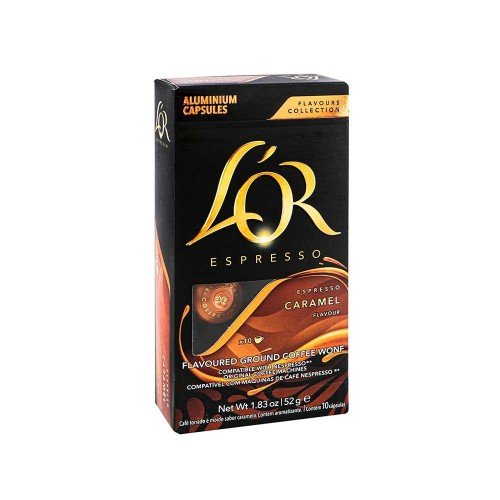 L’OR - Κάψουλες 10 τεμάχια x 52gr Espresso Caramel, 1760 τεμάχια (παλέτα)