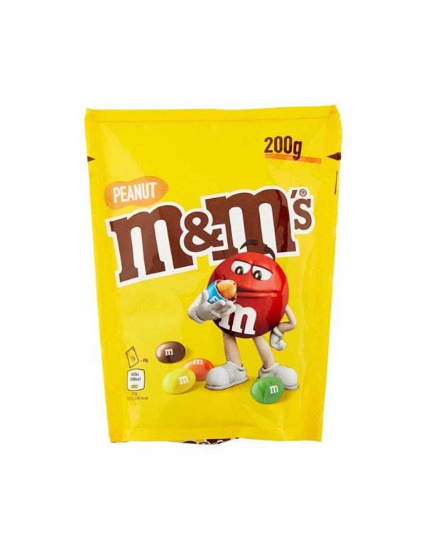 M&M's - Φιστίκια 200γρ 27x1 Σακουλάκι, 2160 τεμάχια (παλέτα)