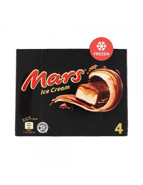 Mars - Μπάρες παγωτού 4 τεμάχια x40γρ, 1800 τεμάχια (παλέτα)