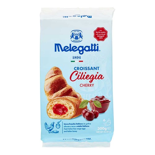 Melegatti - Κρουασάν 6τμχ x50gr Κεράσι, 504τμχ (παλέτα)