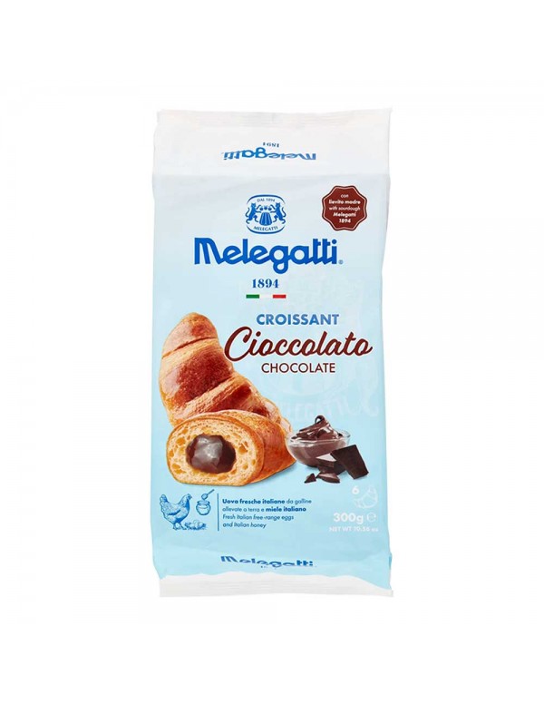 Melegatti - Κρουασάν 6τμχ x50gr Σοκολάτα, 504τμχ (παλέτα)