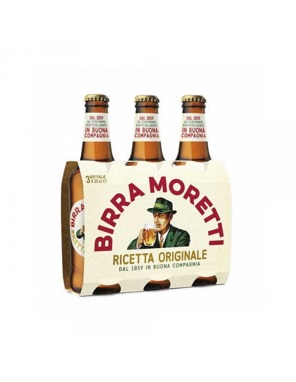 Birra Moretti - 3x33cl Original, 560 τεμάχια (παλέτα)