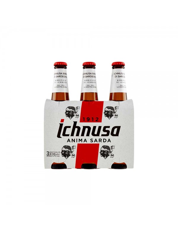 Ichnusa - Μπύρα 3x33cl Κλασική, 560 τεμάχια (παλέτα)