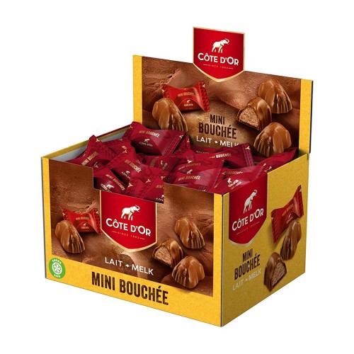 Côte d'Or - Mini Bouchee Milk 1Kg (106 τμχ), 208 τμχ (παλέτα)