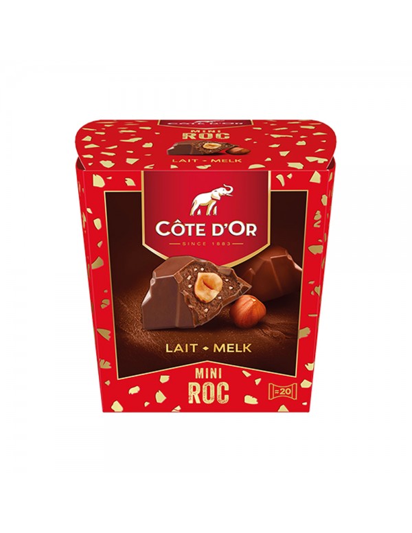 Côte d'Or - Mini Roc Milk 195γρ, 762τμχ (παλέτα)Côte d'Or - Mini Roc Milk 195γρ, 762τμχ (παλέτα)
