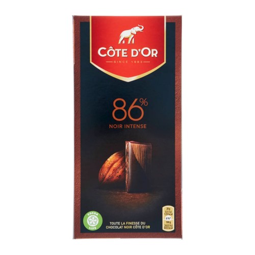 Côte d'Or - Noir 100gr 86% Έντονο, 5280τμχ (παλέτα)