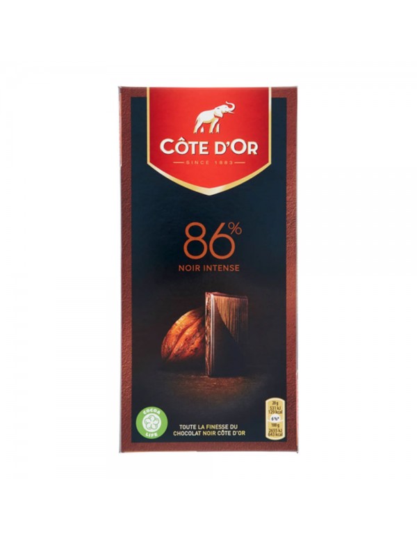 Côte d'Or - Noir 100gr 86% Έντονο, 5280τμχ (παλέτα)