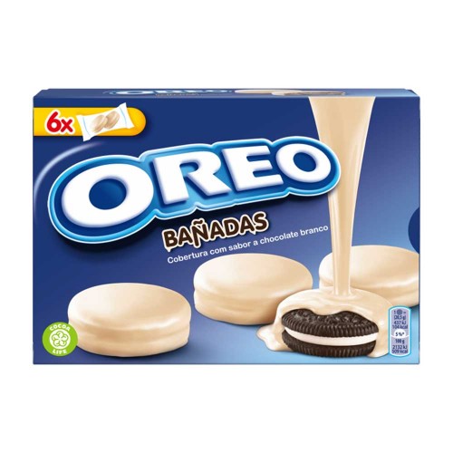 Oreo - Μπισκότα Banadas Λευκή Σοκολάτα 246gr, 960τμχ (παλέτα)