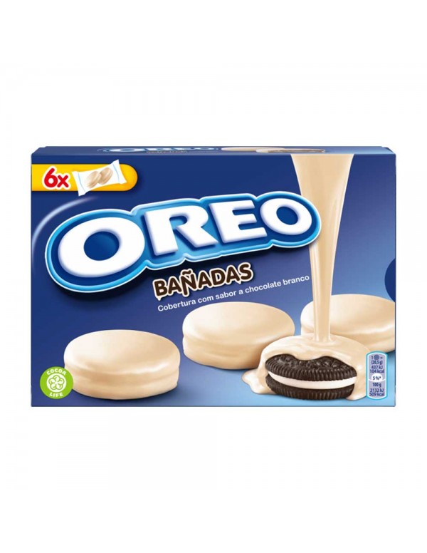 Oreo - Μπισκότα Banadas Λευκή Σοκολάτα 246gr, 960τμχ (παλέτα)