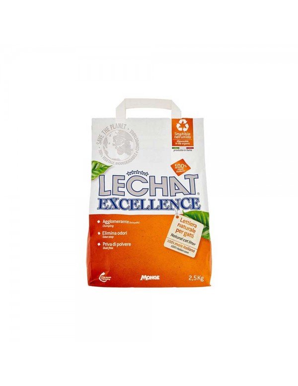 Lechat - Άμμος καλαμποκιού Excellence 2,5kg, 288 τεμάχια (παλέτα)