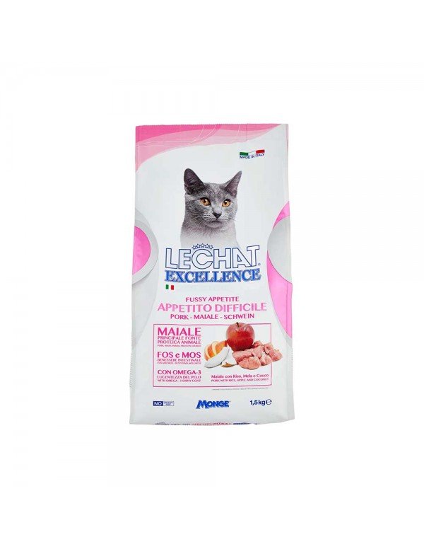 Lechat - Κροκέτες Excellence 1,5Kg Χοιρινό, 180 τεμάχια (παλέτα)